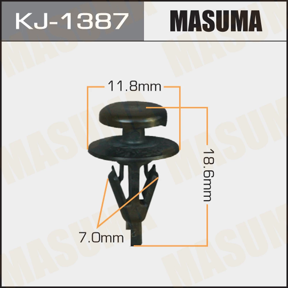Клипса Masuma KJ-1387