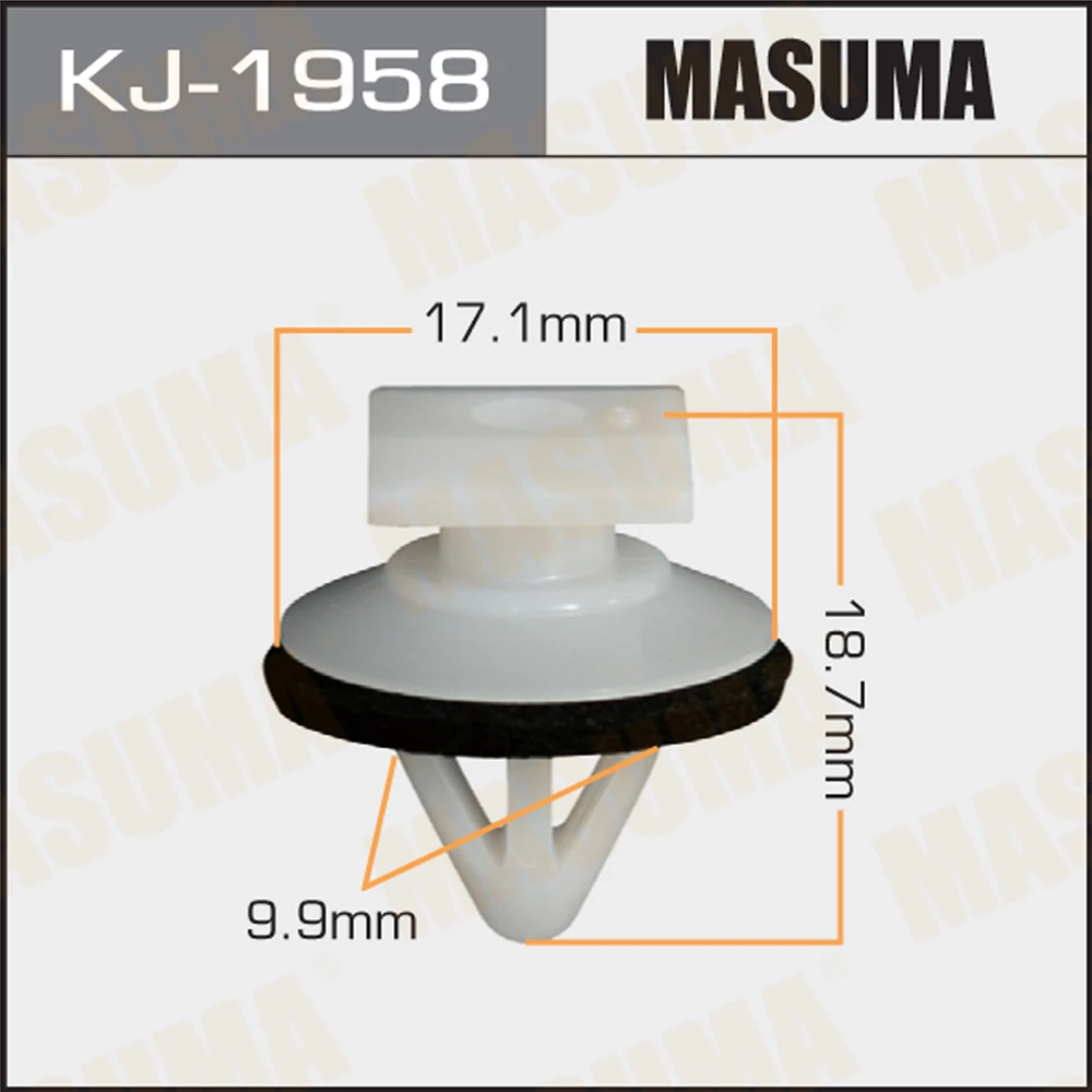 Клипса Masuma KJ-1958