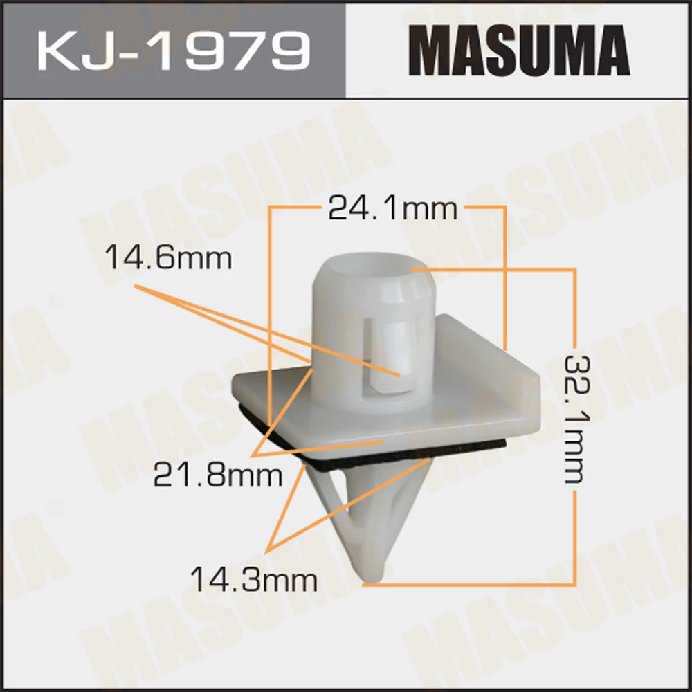 Клипса Masuma KJ-1979