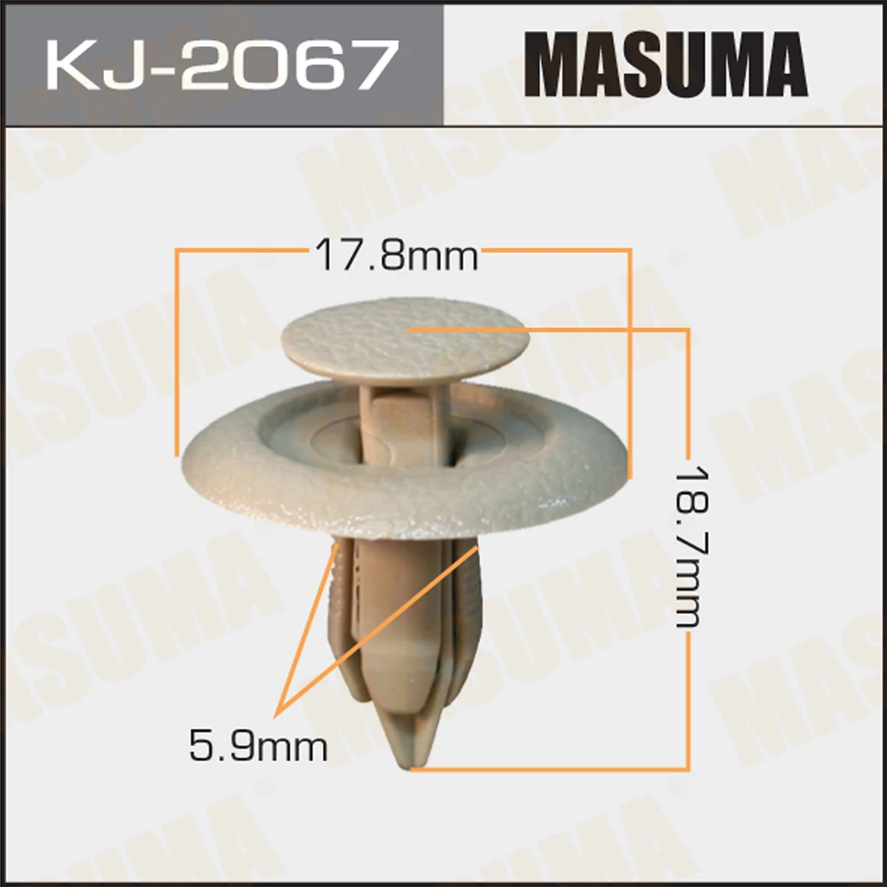 Клипса Masuma KJ-2067