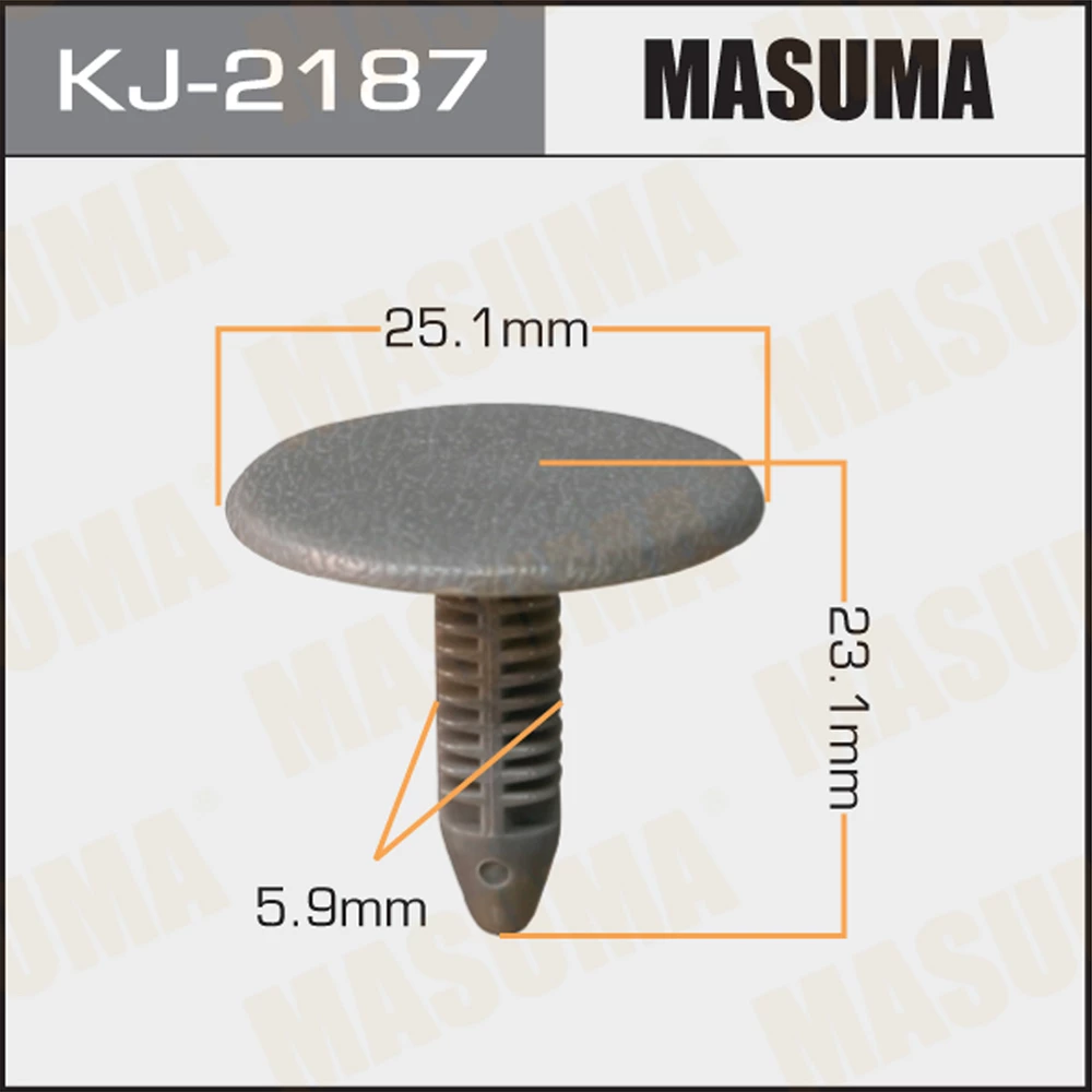 Клипса Masuma KJ-2187