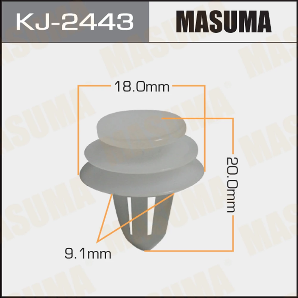 Клипса Masuma KJ-2443