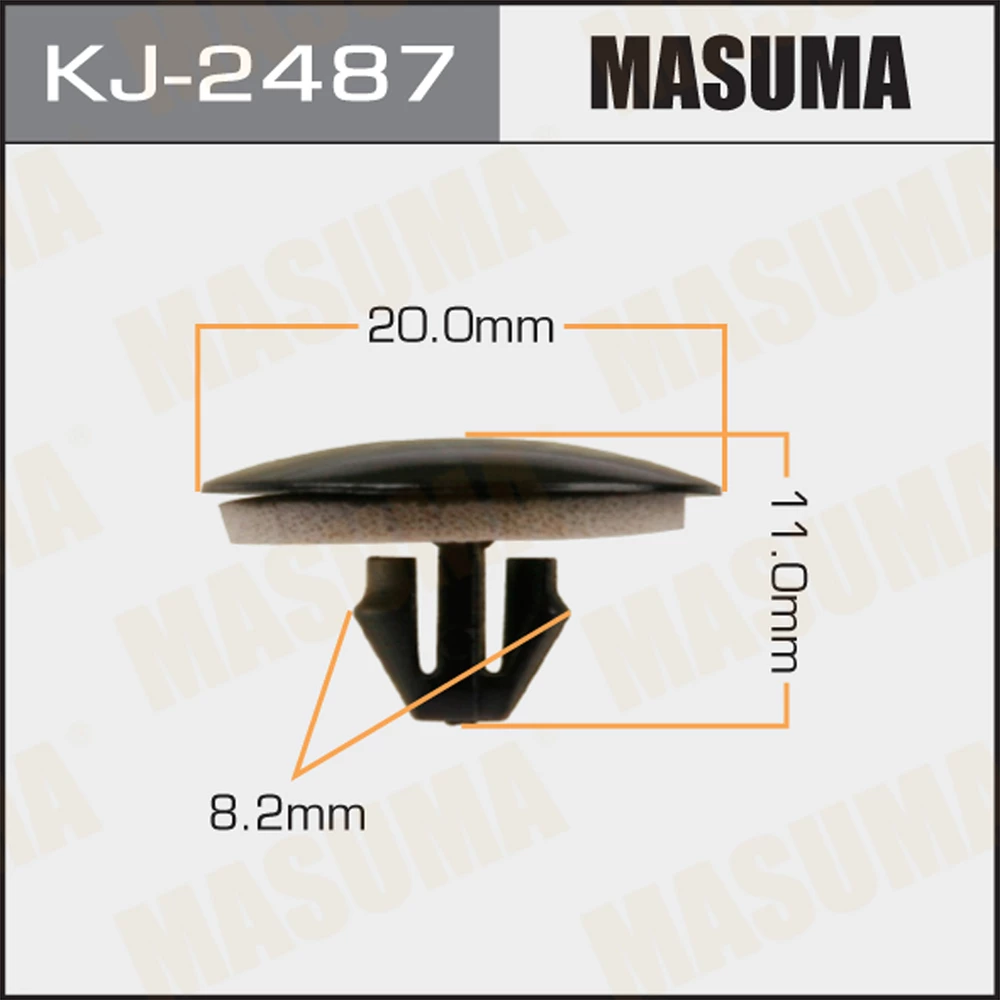 Клипса Masuma KJ-2487