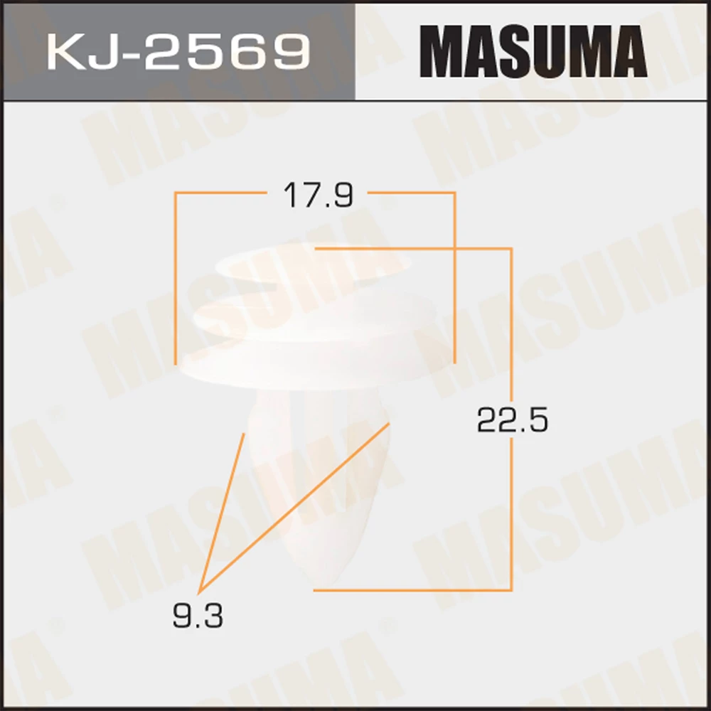 Клипса Masuma KJ-2569