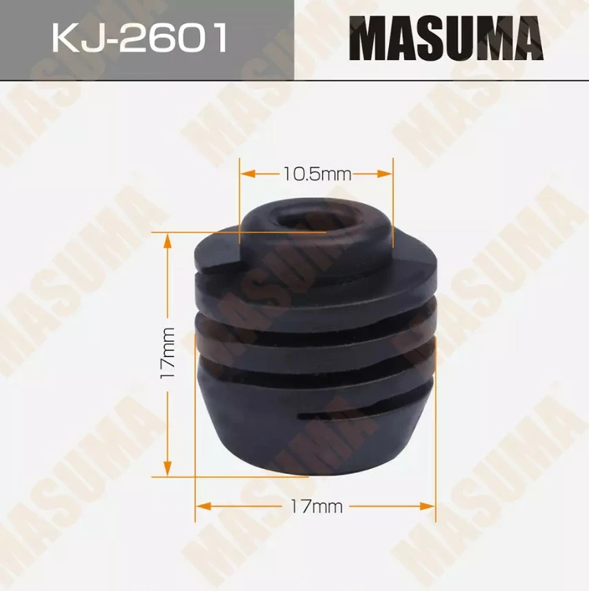 Клипса автомобильная Masuma KJ-2601