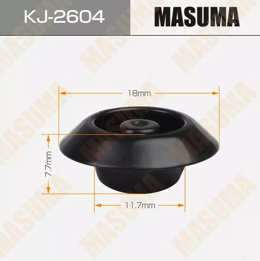 Клипса автомобильная Masuma KJ-2604