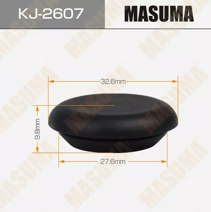 Клипса автомобильная Masuma KJ-2607