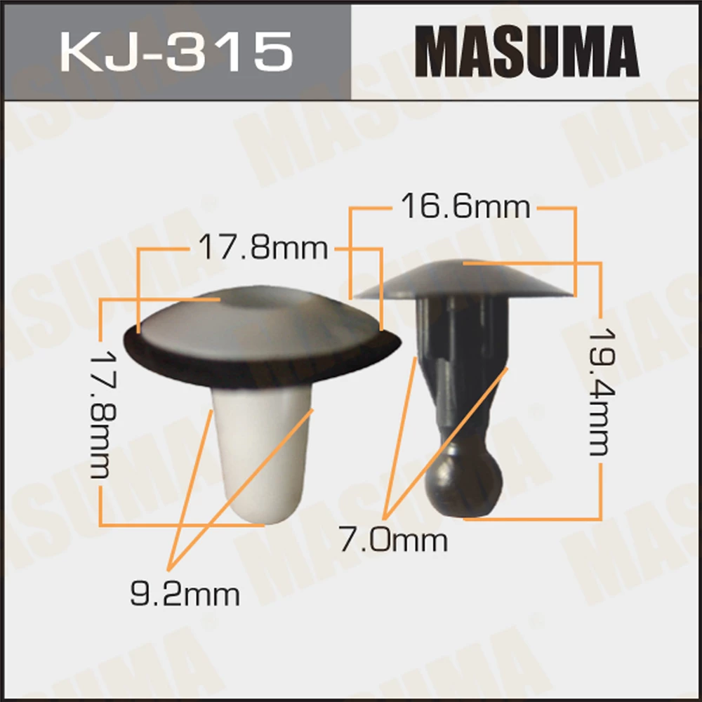Клипса Masuma KJ-315