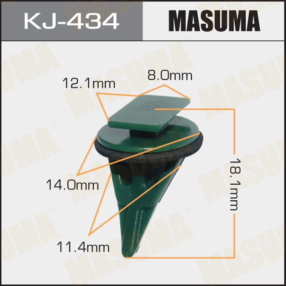 Клипса Masuma KJ-434