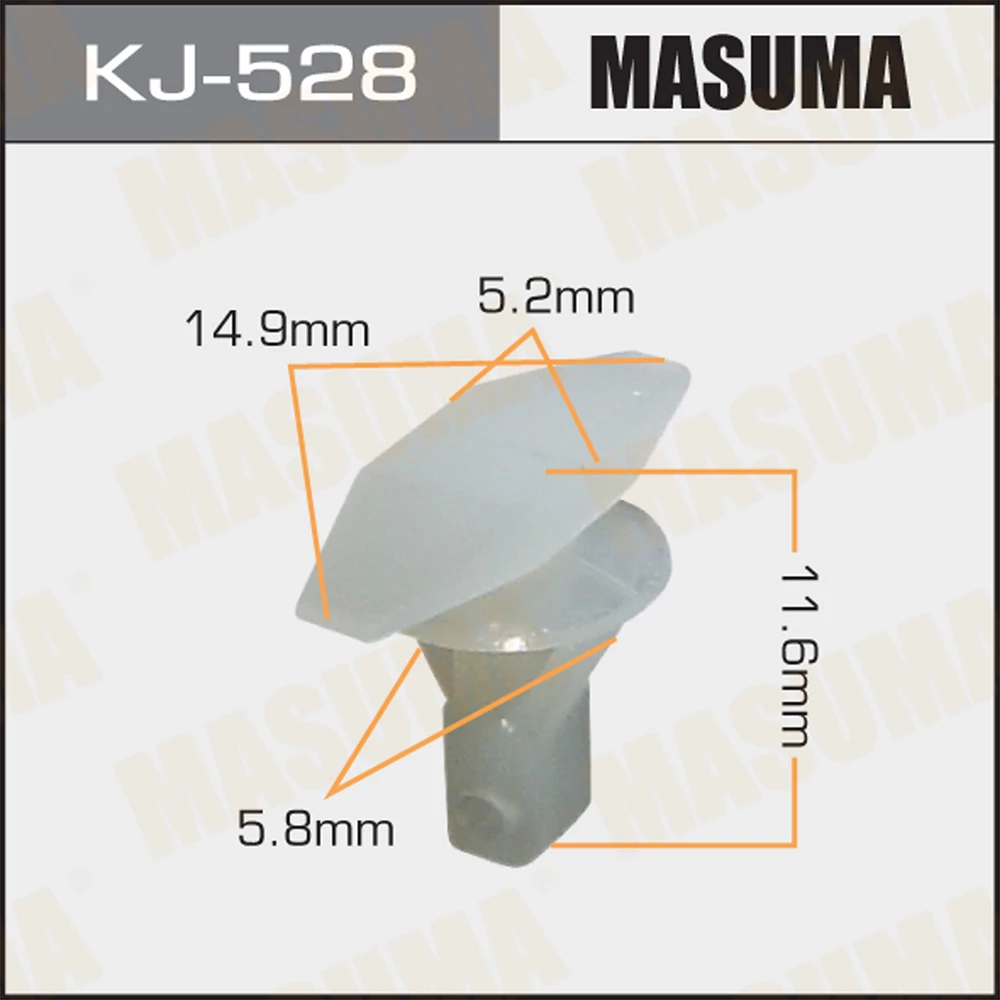 Клипса Masuma KJ-528