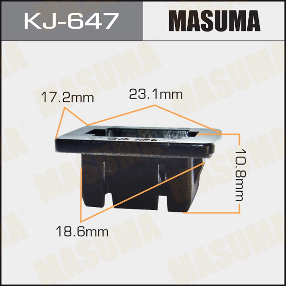 Клипса Masuma KJ-647