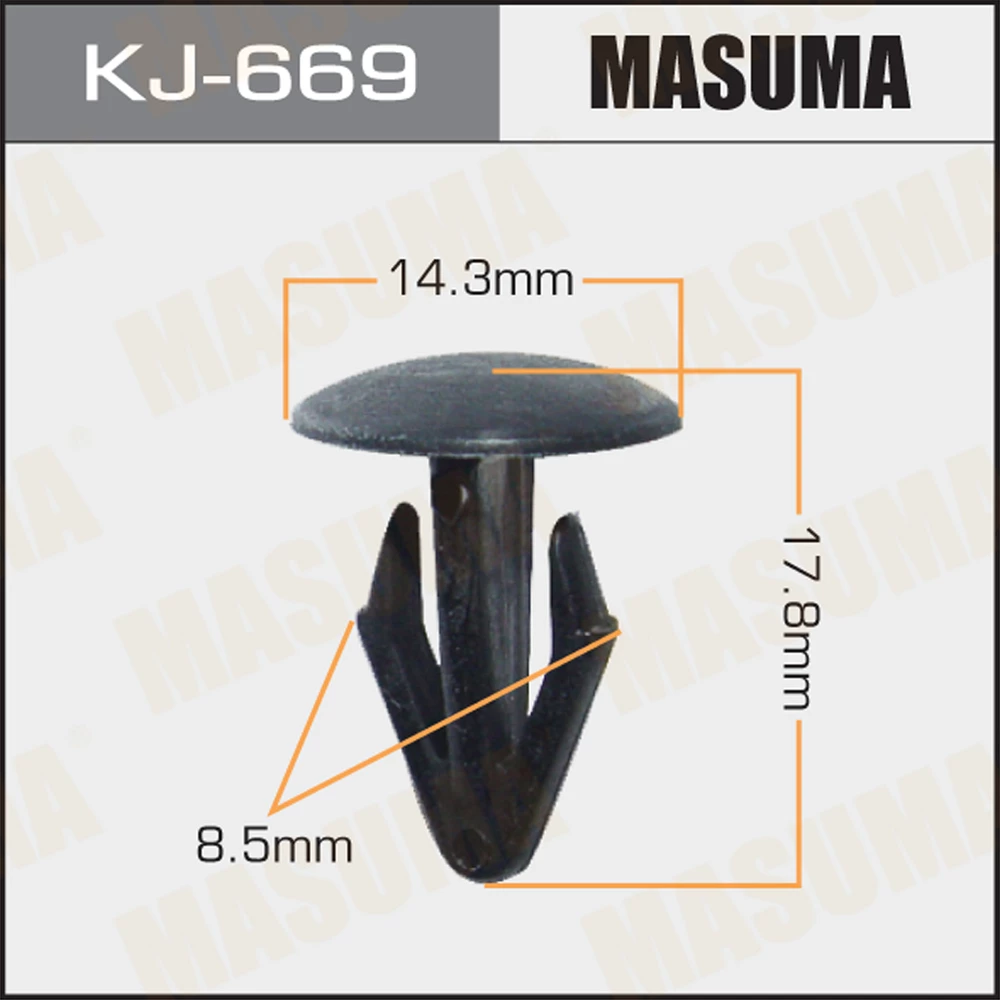 Клипса Masuma KJ-669