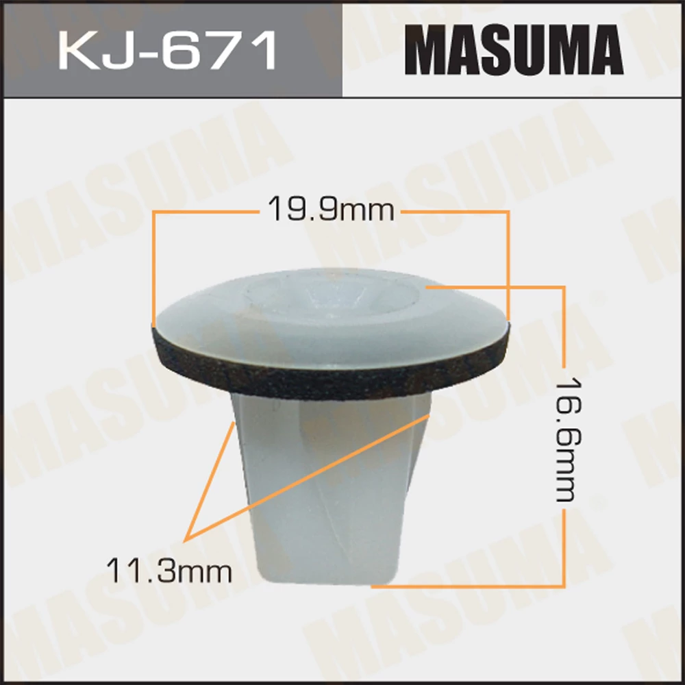 Клипса Masuma KJ-671