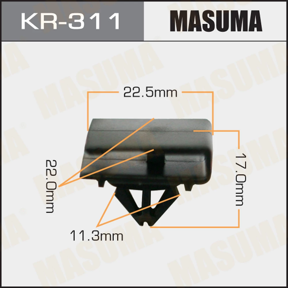 Клипса Masuma KR-311