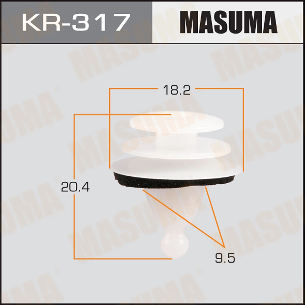 Клипса Masuma KR-317