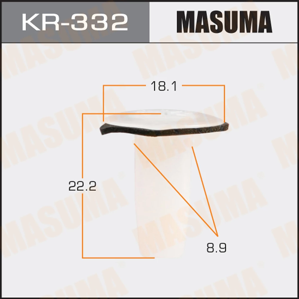Клипса Masuma KR-332