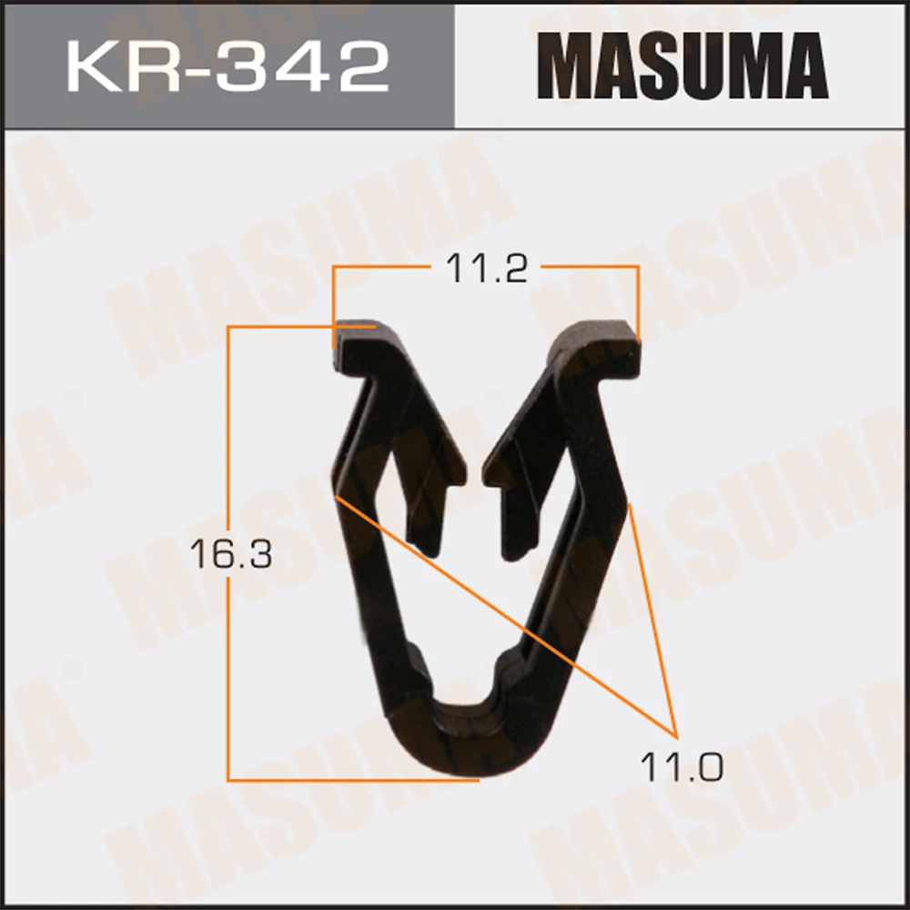 Клипса Masuma KR-342