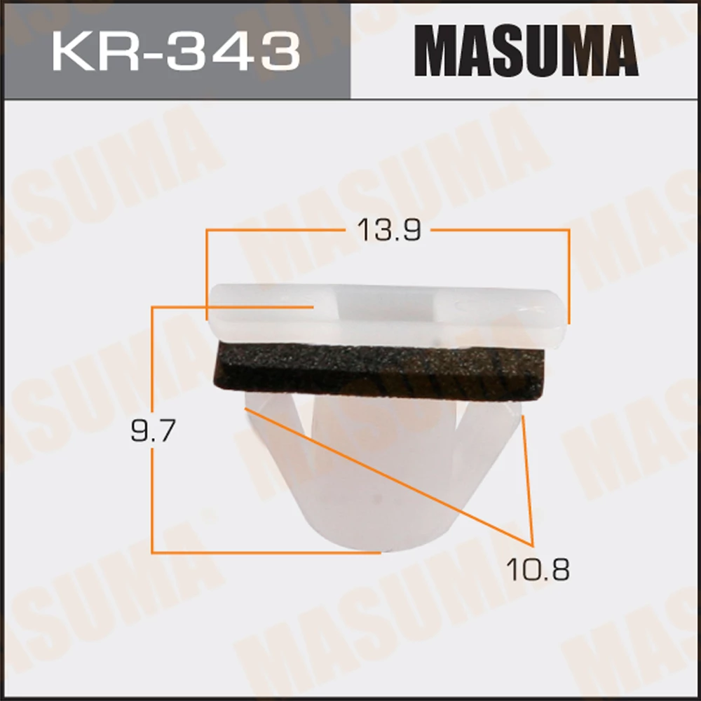 Клипса Masuma KR-343