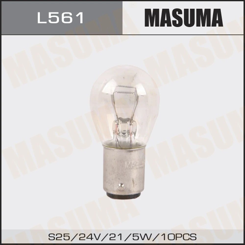 Лампа галогенная Masuma P21|5W 24V 21|5W, L561, 1 шт
