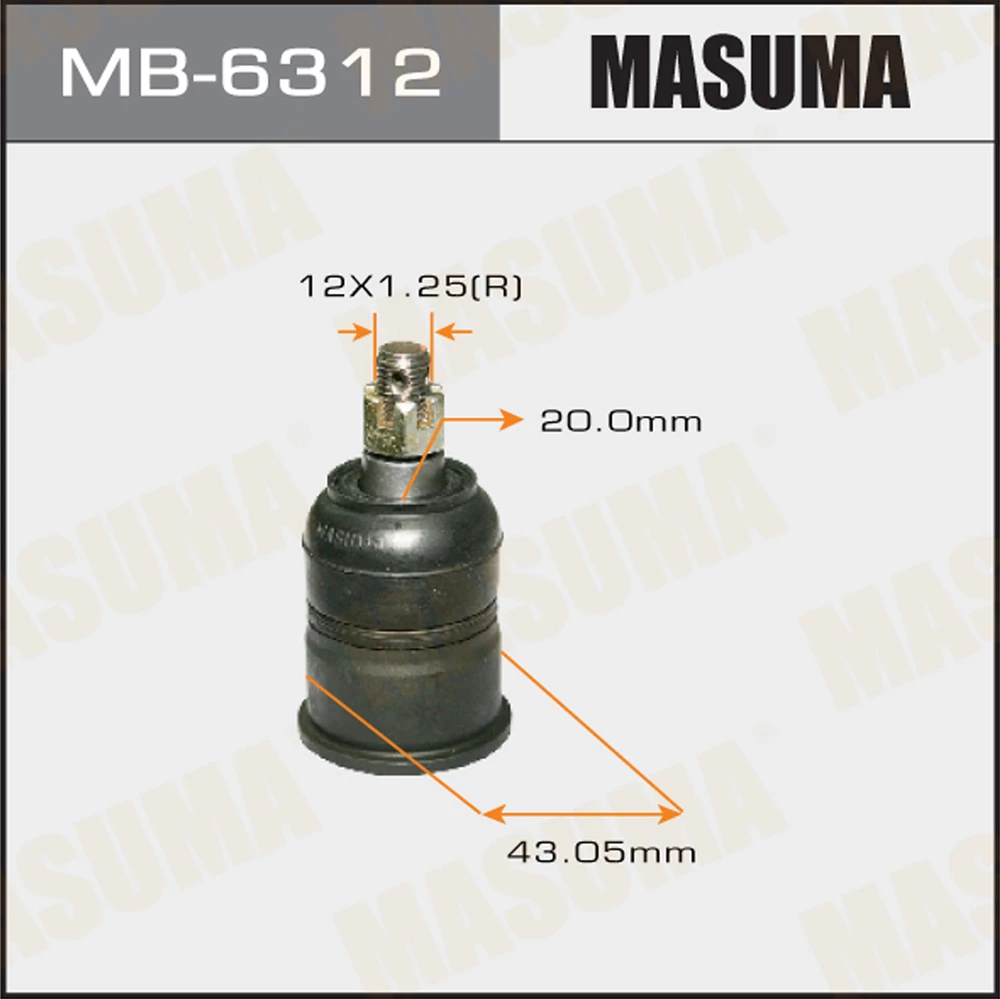 Шаровая опора Masuma MB-6312