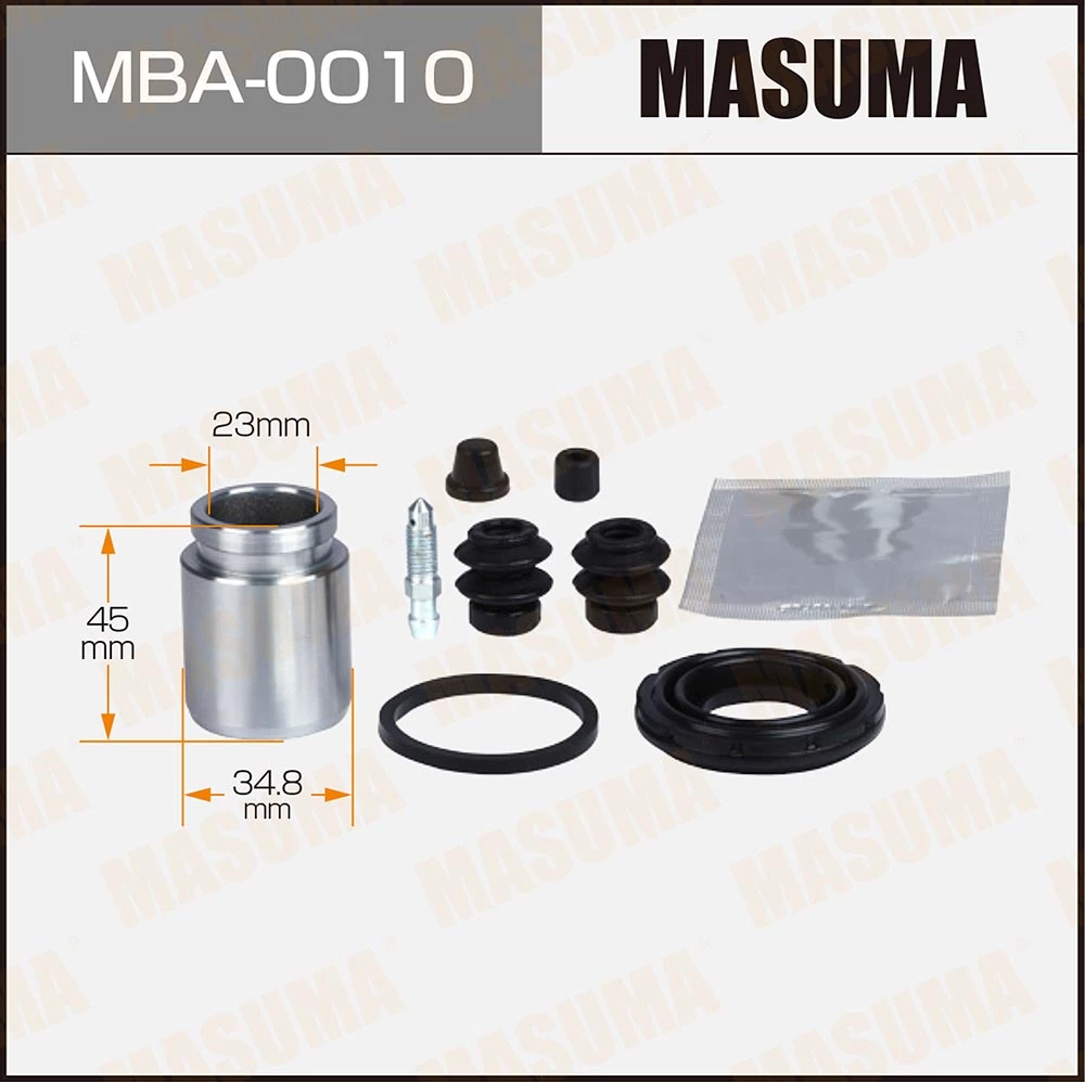 Ремкомплект тормозного суппорта с поршнем Masuma MBA-0010