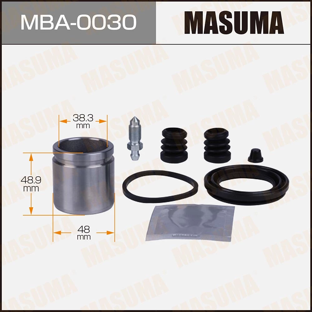 Ремкомплект тормозного суппорта с поршнем Masuma MBA-0030