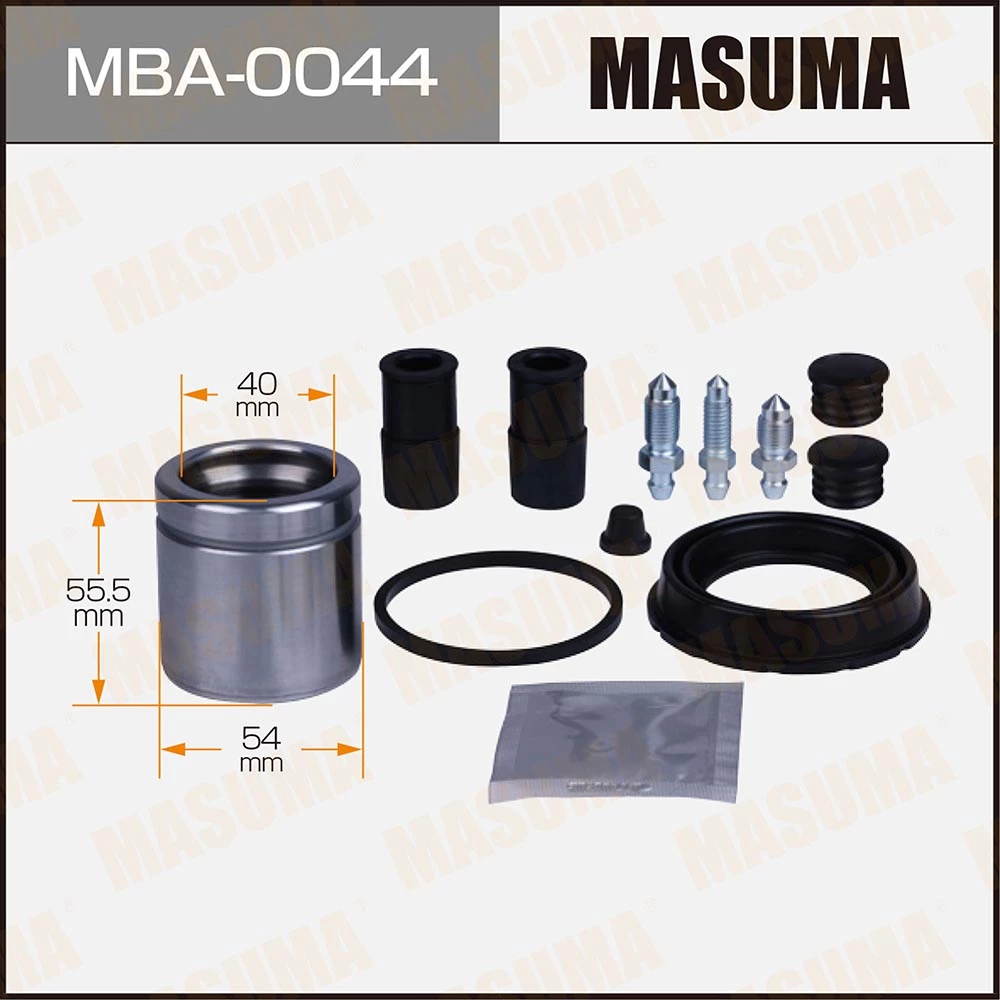 Ремкомплект тормозного суппорта с поршнем Masuma MBA-0044