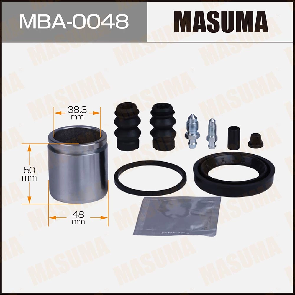 Ремкомплект тормозного суппорта с поршнем Masuma MBA-0048