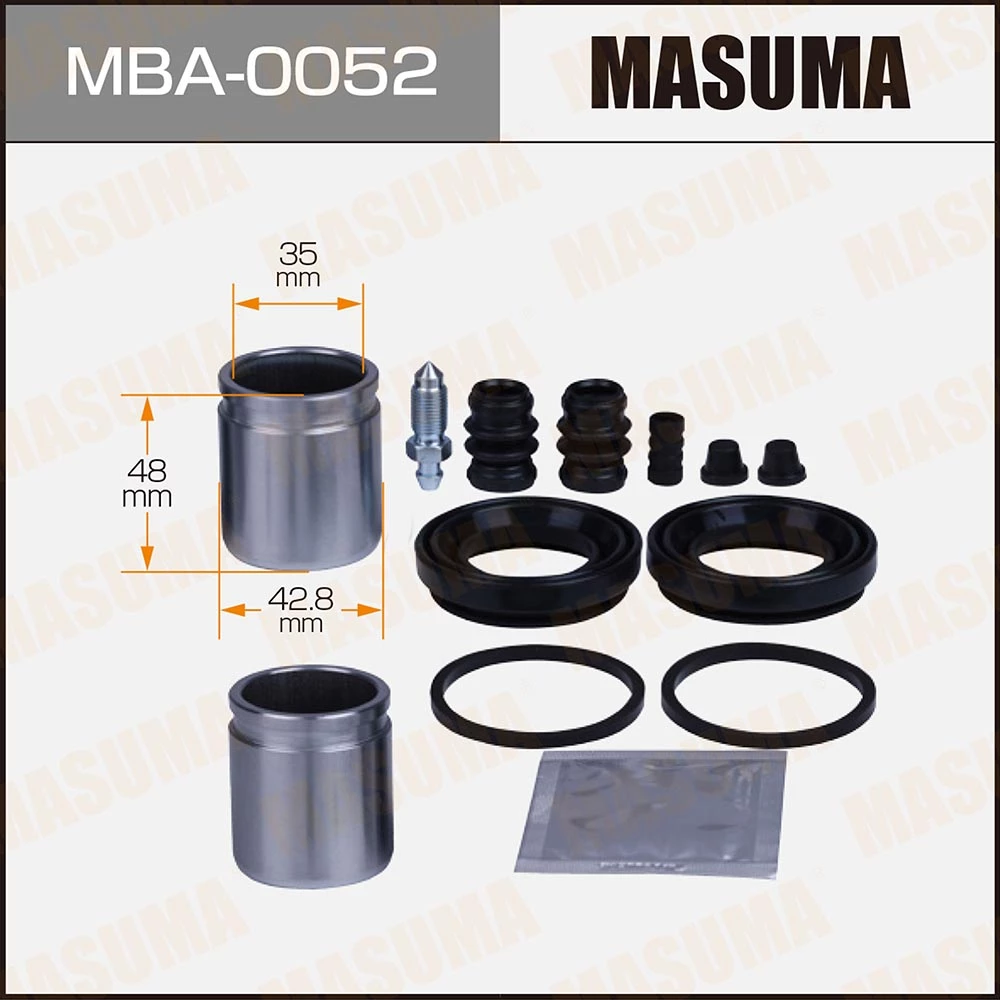 Ремкомплект тормозного суппорта с поршнем Masuma MBA-0052