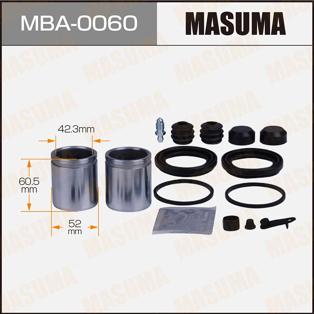 Ремкомплект тормозного суппорта с поршнем Masuma MBA-0060