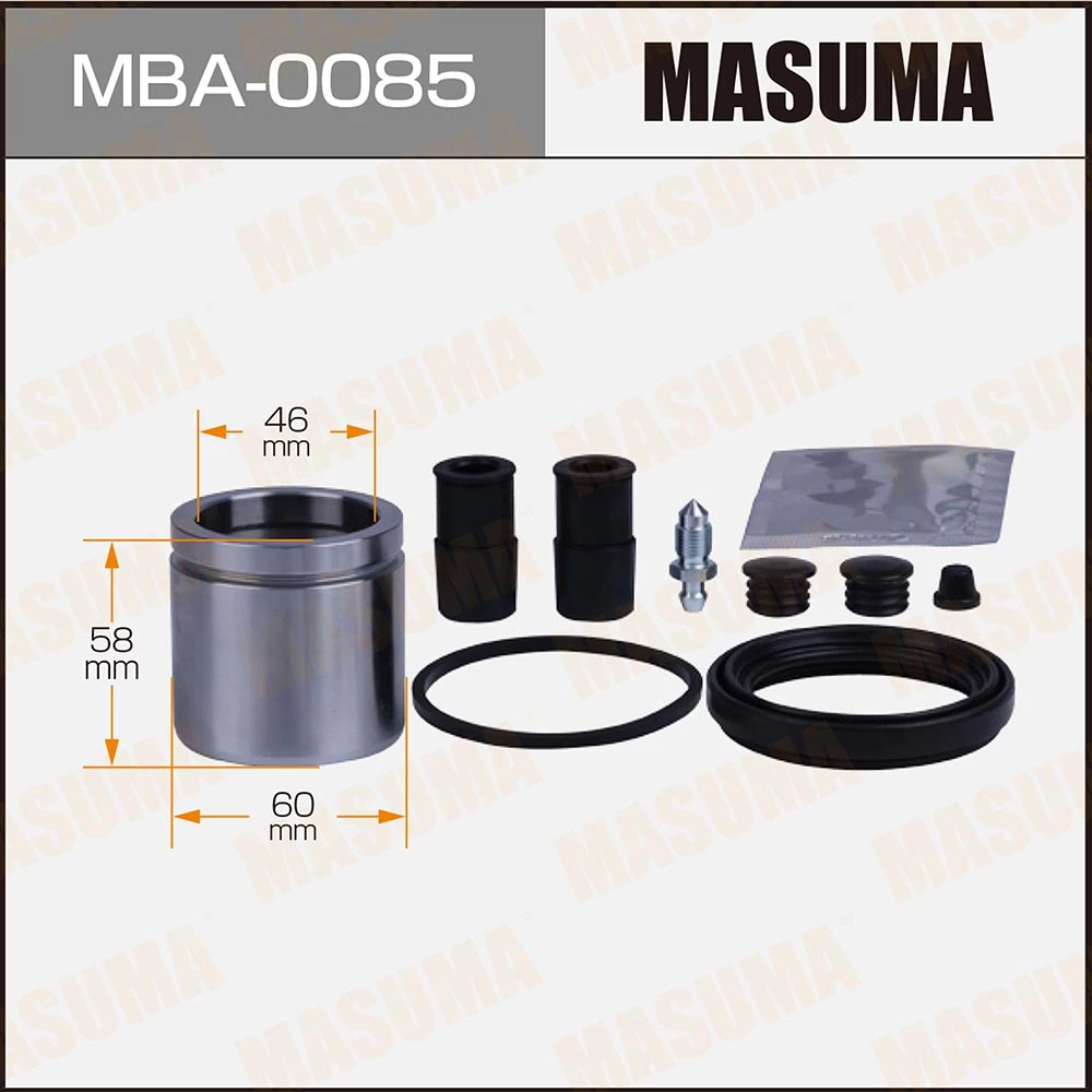 Ремкомплект тормозного суппорта с поршнем Masuma MBA-0085