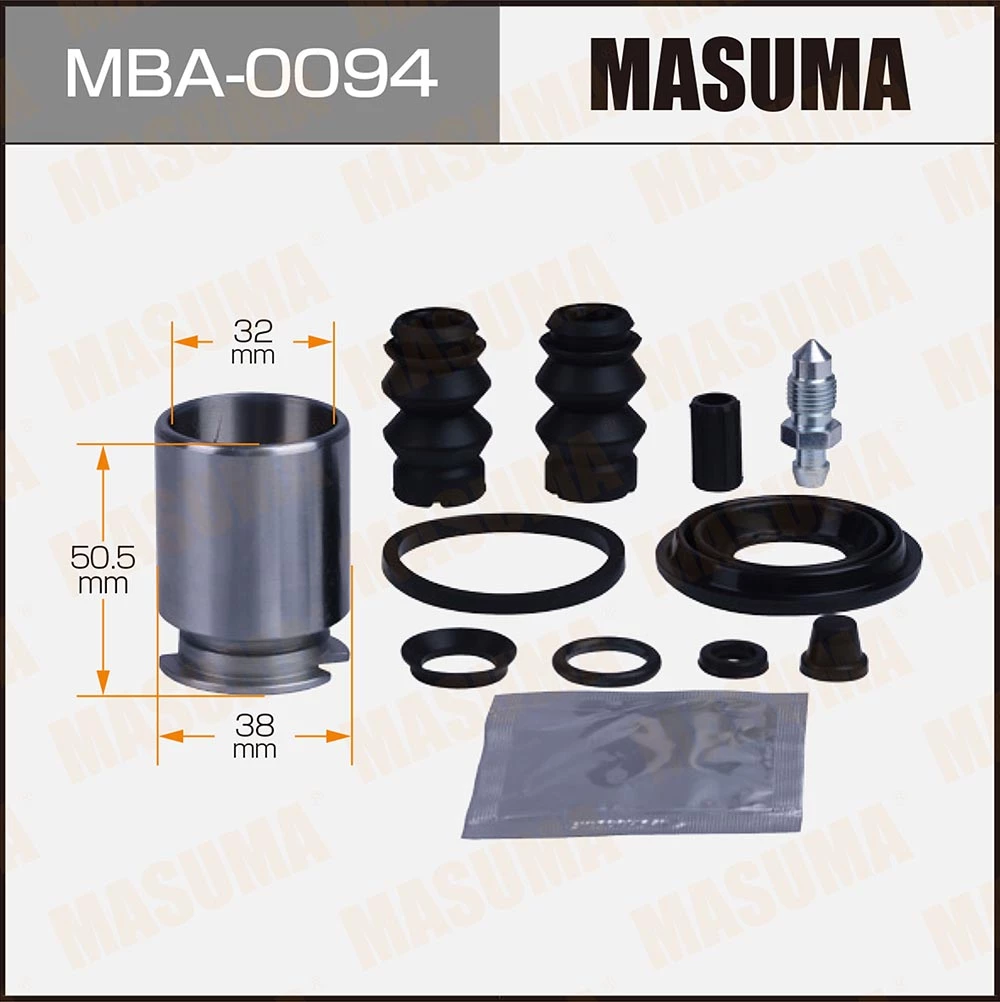 Ремкомплект тормозного суппорта с поршнем Masuma MBA-0094