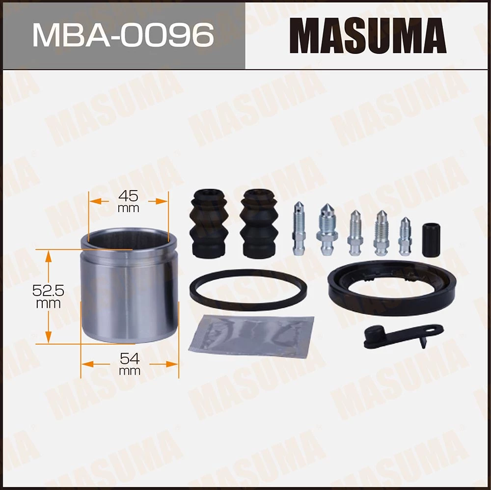 Ремкомплект тормозного суппорта с поршнем Masuma MBA-0096