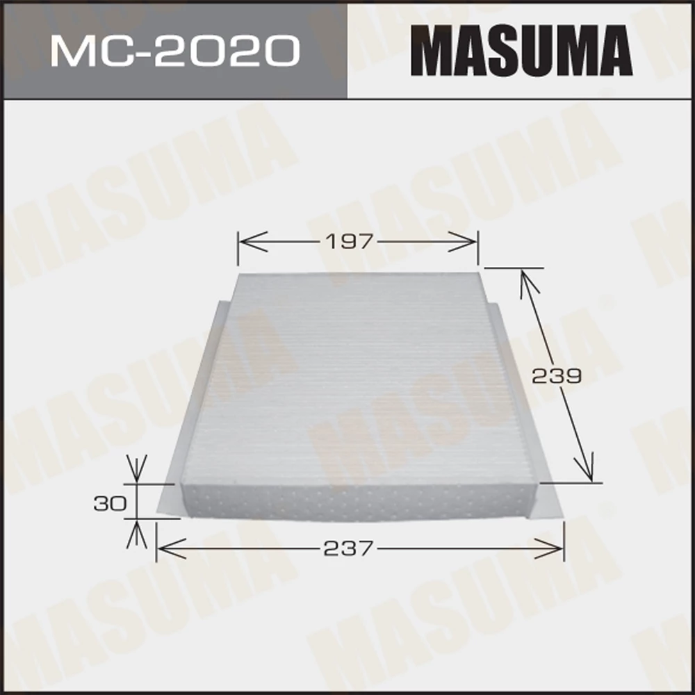 Фильтр салона Masuma MC-2020