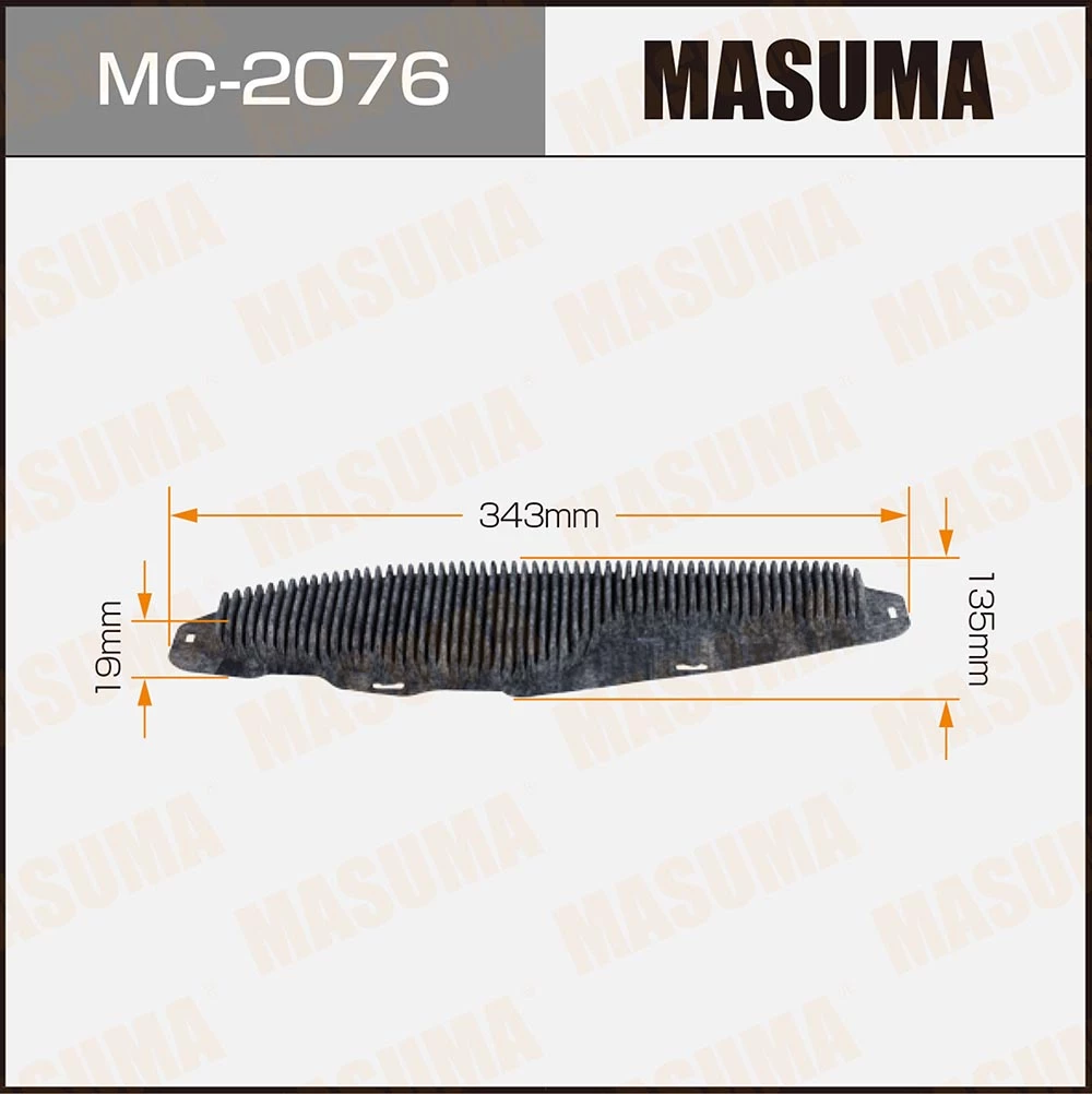 Фильтр салона Masuma MC-2076