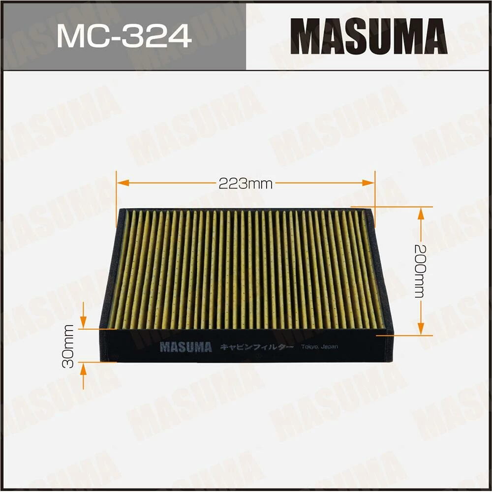 Фильтр салона Masuma MC-324