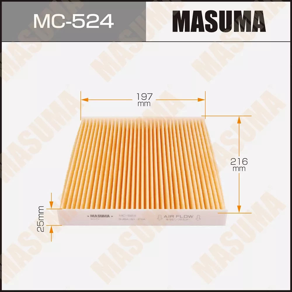 Фильтр салона Masuma MC-524