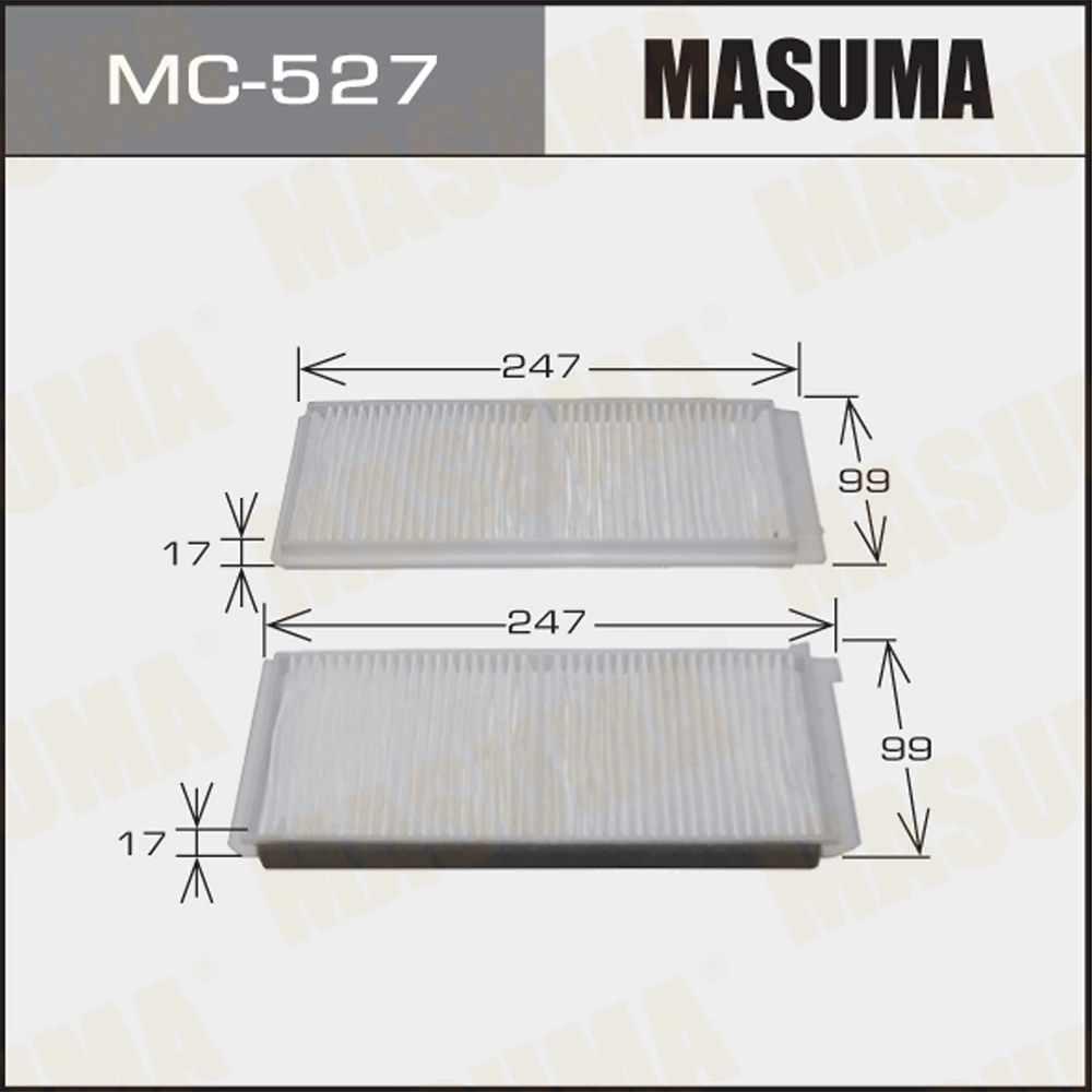 Фильтр салона Masuma MC-527