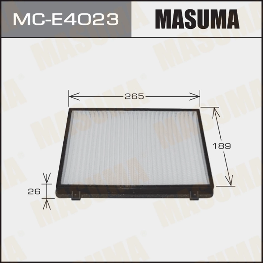 Фильтр салона Masuma MC-E4023