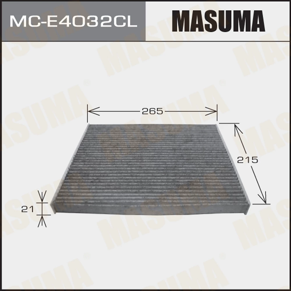 Фильтр салона Masuma MC-E4032CL