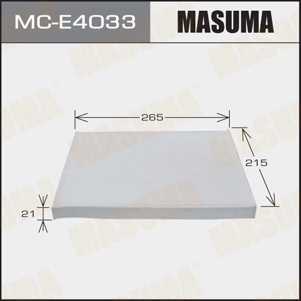 Фильтр салона Masuma MC-E4033
