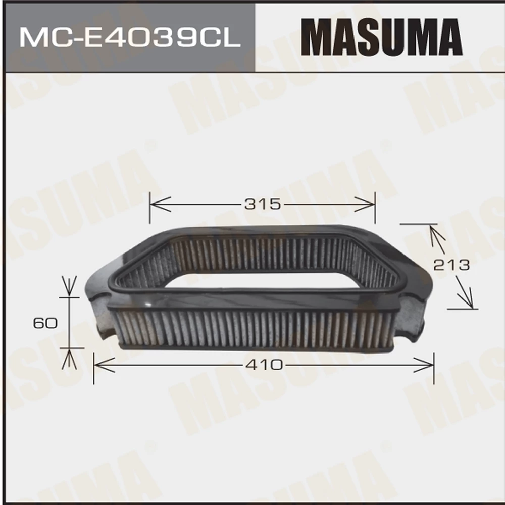 Фильтр салона Masuma MC-E4039CL