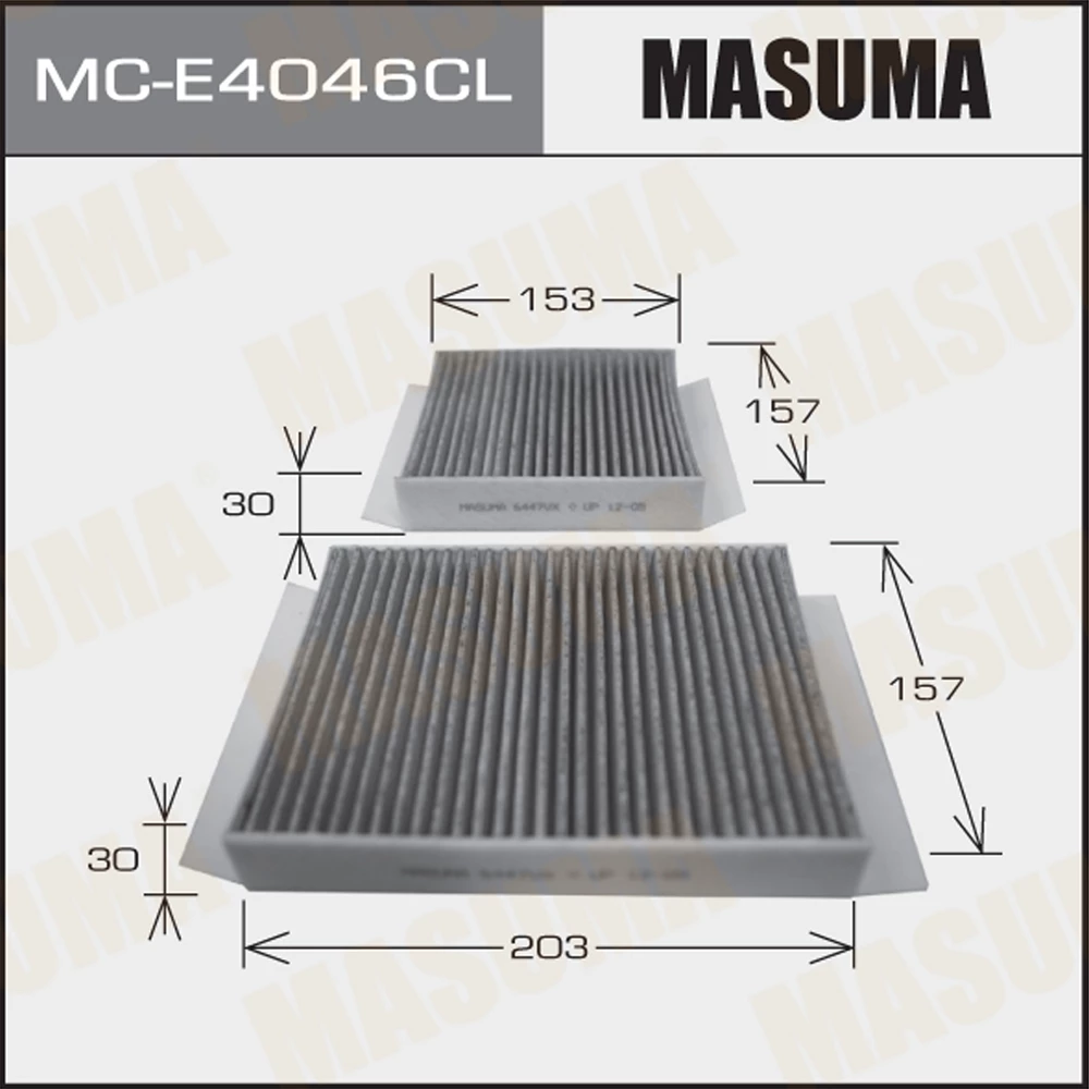 Фильтр салона Masuma MC-E4046CL