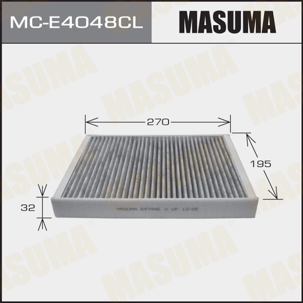 Фильтр салона Masuma MC-E4048CL
