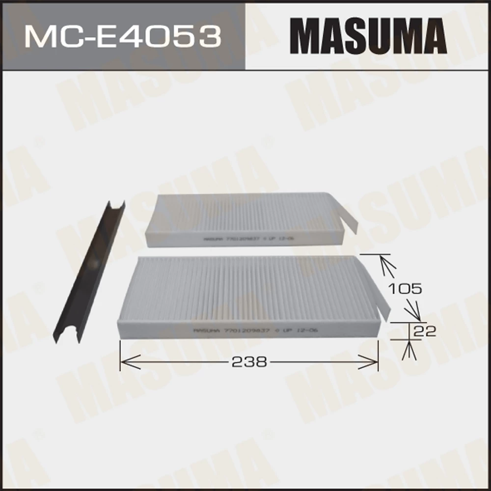 Фильтр салона Masuma MC-E4053