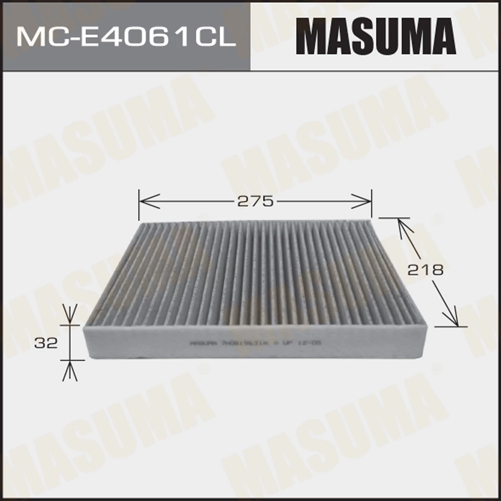 Фильтр салона Masuma MC-E4061CL
