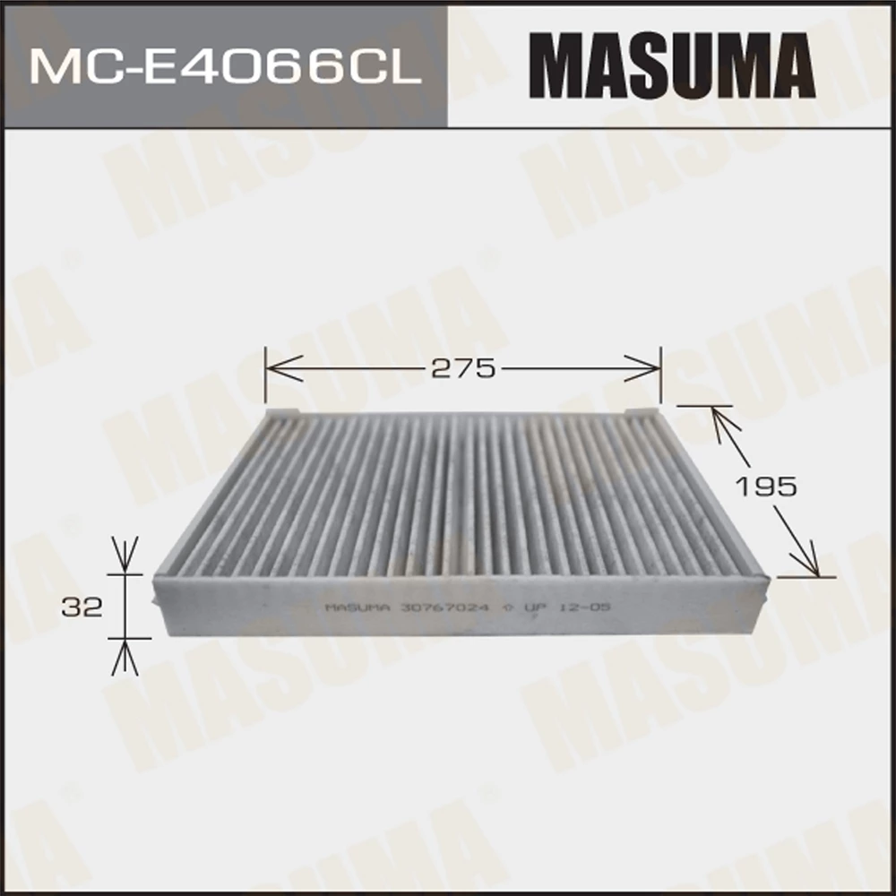 Фильтр салона Masuma MC-E4066CL