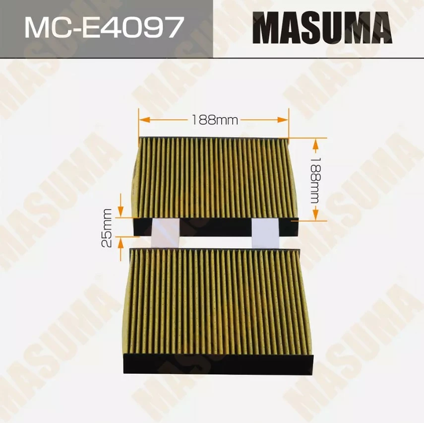 Салонный фильтр Masuma MC-E4097