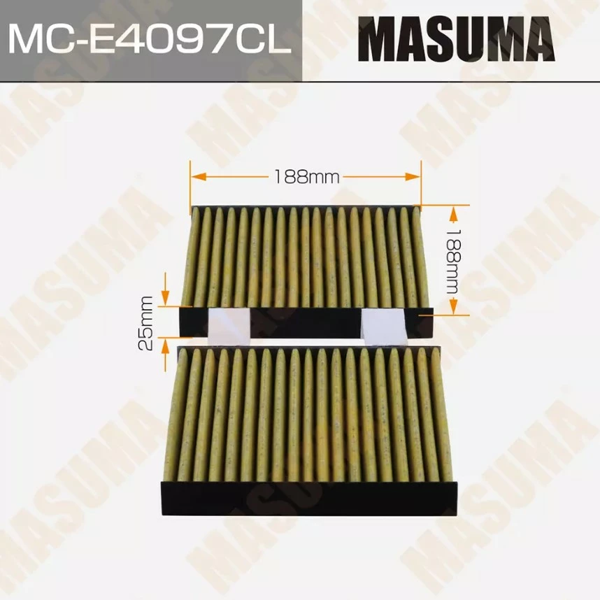 Салонный фильтр угольный Masuma MC-E4097CL
