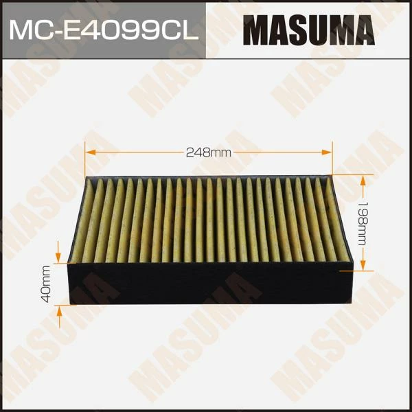 Салонный фильтр угольный Masuma MC-E4099CL